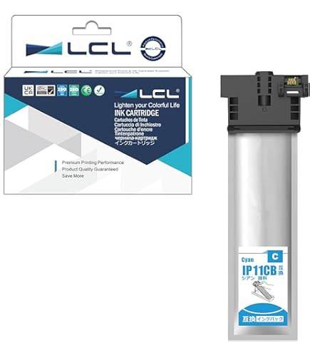 Amazon.co.jp: LCL エプソン用 IP11 IP11B IP11KB 顔料 (1パック